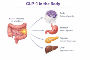 GLP-1 in the body