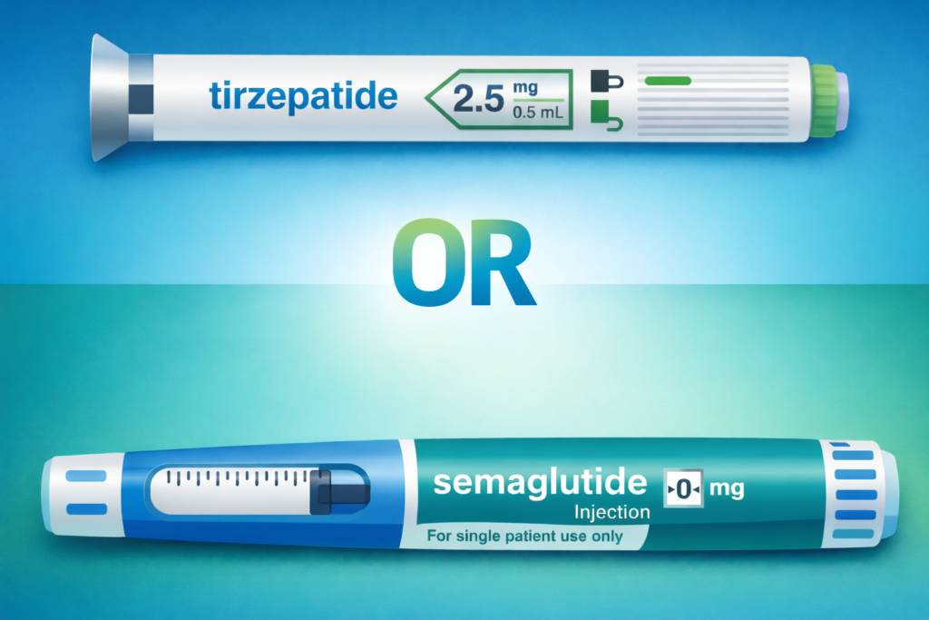 Tirzepatide or Semaglutide?