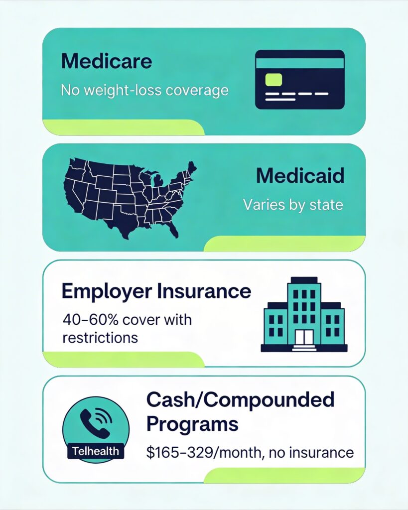 Will My Insurance Cover GLP-1 for Weight Loss? Insurance and Coverage Guide Does Medicare Cover GLP-1 for Weight Loss?